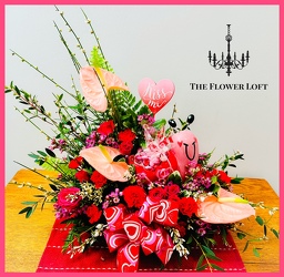 Love in Slow Motion From The Flower Loft, your florist in Wilmington, IL